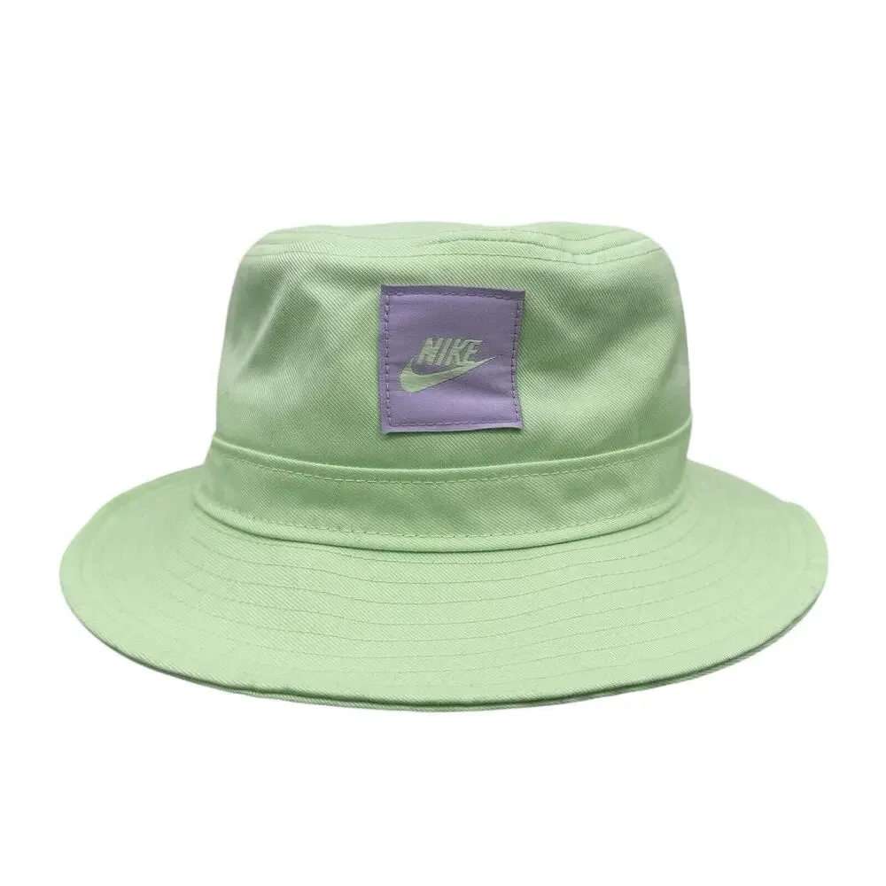 Nike Kids Bucket Hat Apex Futura Vapor Green & Purple One Size Sun Hat